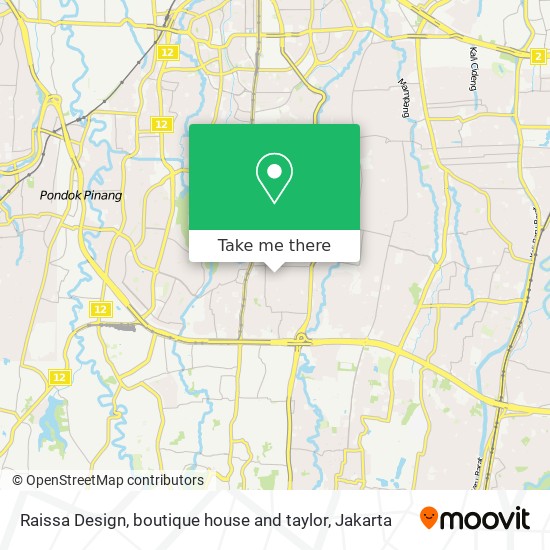 Raissa Design, boutique house and taylor map