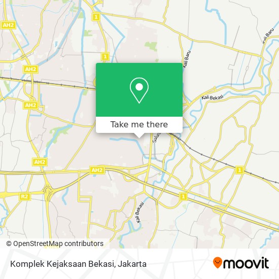 Komplek Kejaksaan Bekasi map