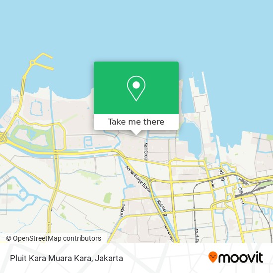 Pluit Kara Muara Kara map