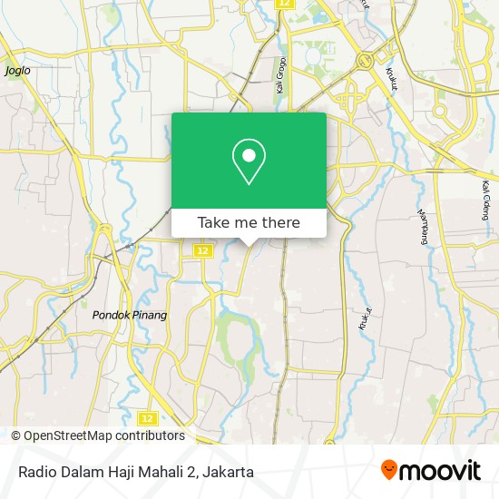 Radio Dalam Haji Mahali 2 map