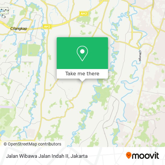 Jalan Wibawa Jalan Indah II map