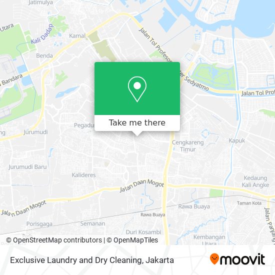Exclusive Laundry and Dry Cleaning map