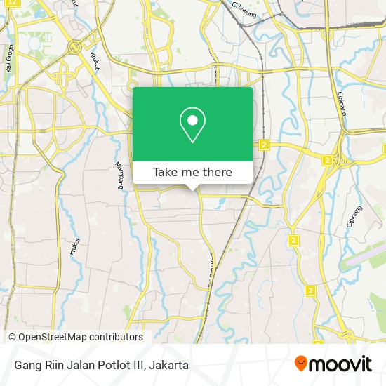 Gang Riin Jalan Potlot III map