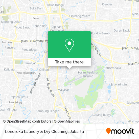 Londreka Laundry & Dry Cleaning map