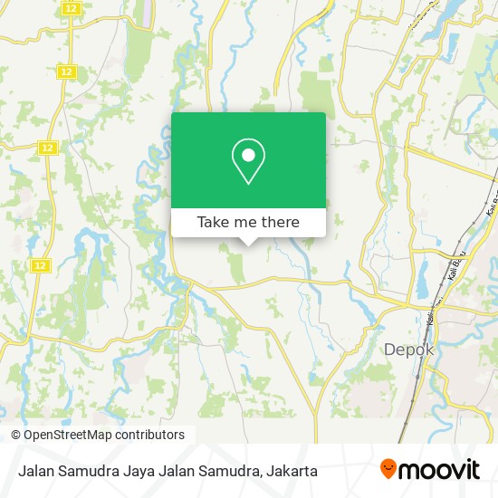 Jalan Samudra Jaya Jalan Samudra map