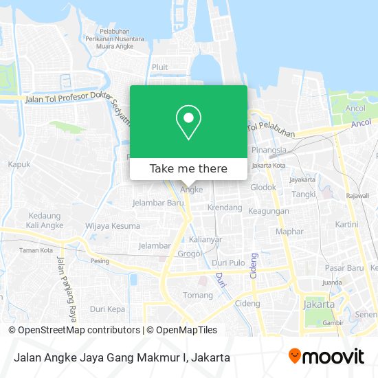 Jalan Angke Jaya Gang Makmur I map