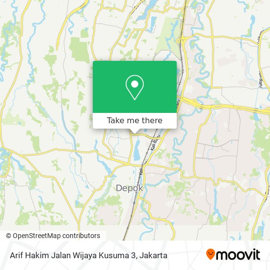 Arif Hakim Jalan Wijaya Kusuma 3 map