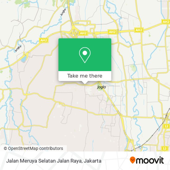 Jalan Meruya Selatan Jalan Raya map