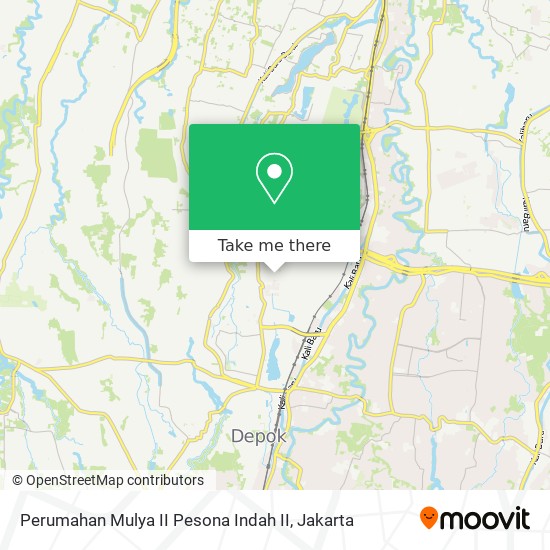 Perumahan Mulya II Pesona Indah II map