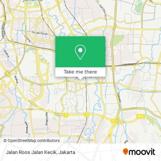 Jalan Roos Jalan Kecik map