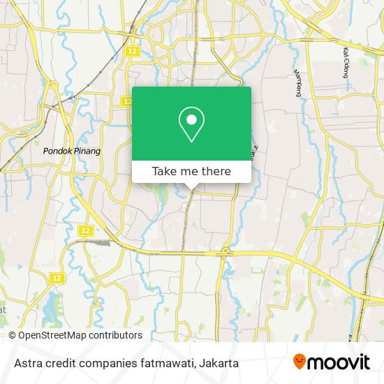 Astra credit companies fatmawati map