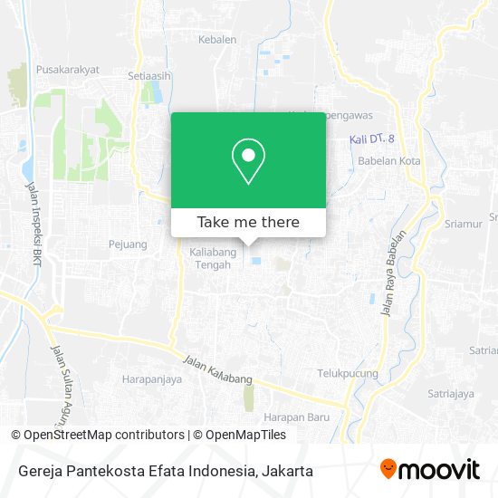 Gereja Pantekosta Efata Indonesia map