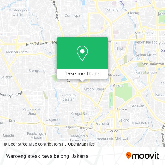Waroeng steak rawa belong map