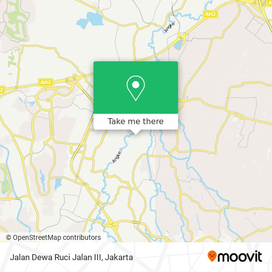 Jalan Dewa Ruci Jalan III map