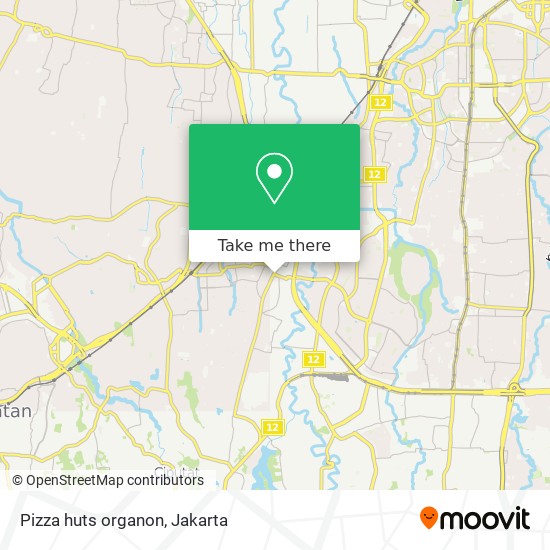 Pizza huts organon map