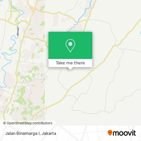 Jalan Binamarga I map