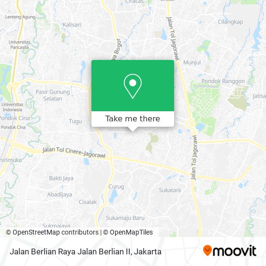 Jalan Berlian Raya Jalan Berlian II map
