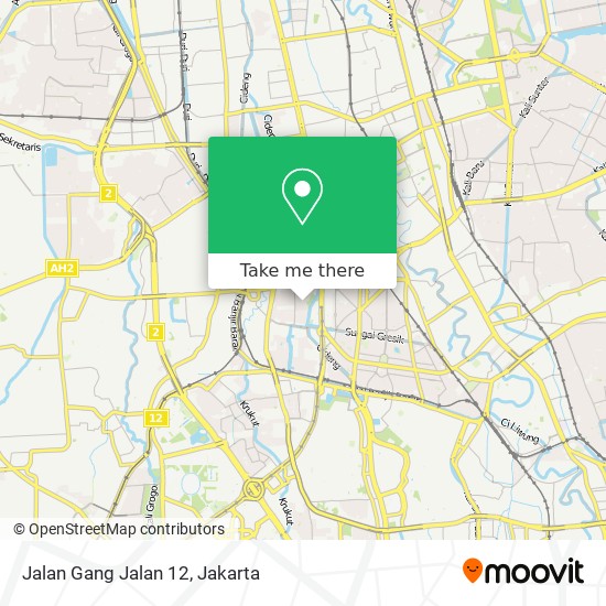 Jalan Gang Jalan 12 map