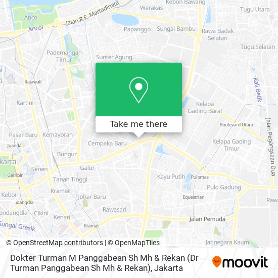 Dokter Turman M Panggabean Sh Mh & Rekan (Dr Turman Panggabean Sh Mh & Rekan) map