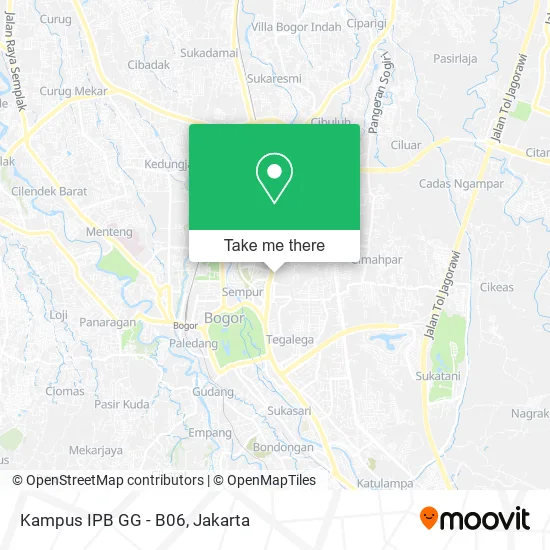 Kampus IPB GG - B06 map