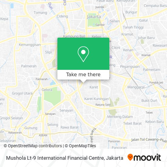 Mushola Lt-9 International Financial Centre map