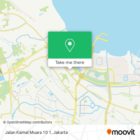 Jalan Kamal Muara 10 1 map