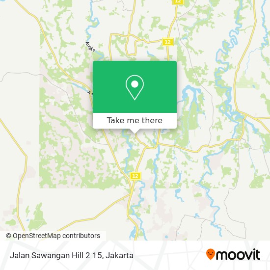 Jalan Sawangan Hill 2 15 map