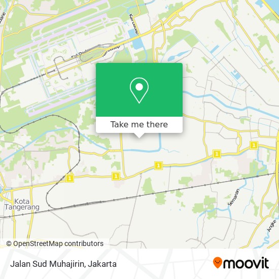 Jalan Sud Muhajirin map