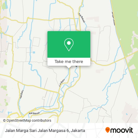 Jalan Marga Sari Jalan Margasa 6 map