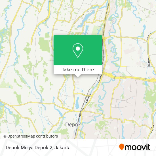 Depok Mulya Depok 2 map