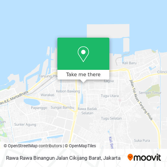 Rawa Rawa Binangun Jalan Cikijang Barat map