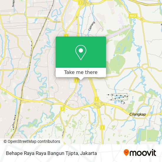 Behape Raya Raya Bangun Tjipta map