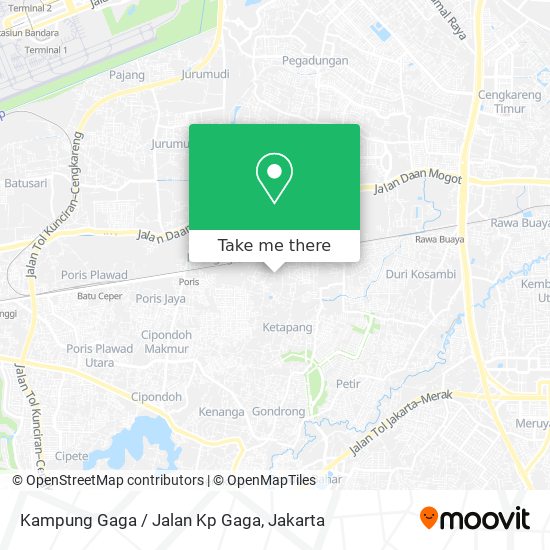 Kampung Gaga / Jalan Kp Gaga map