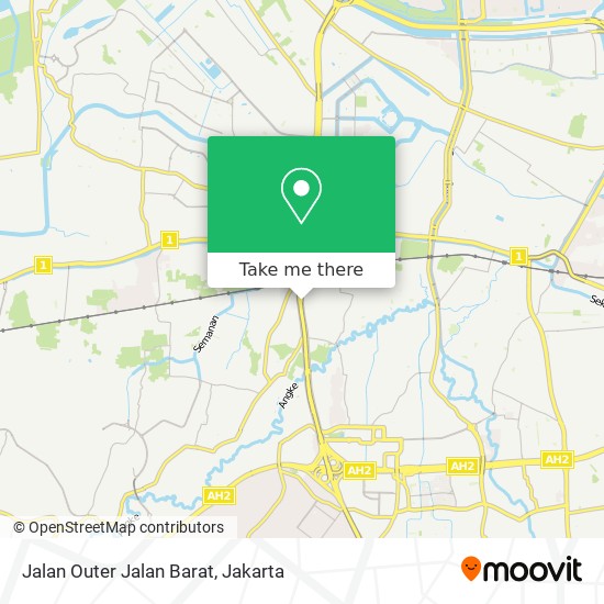 Jalan Outer Jalan Barat map