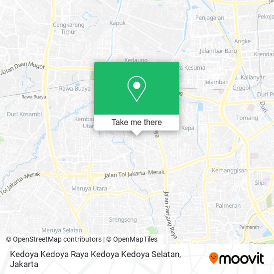 Kedoya Kedoya Raya Kedoya Kedoya Selatan map