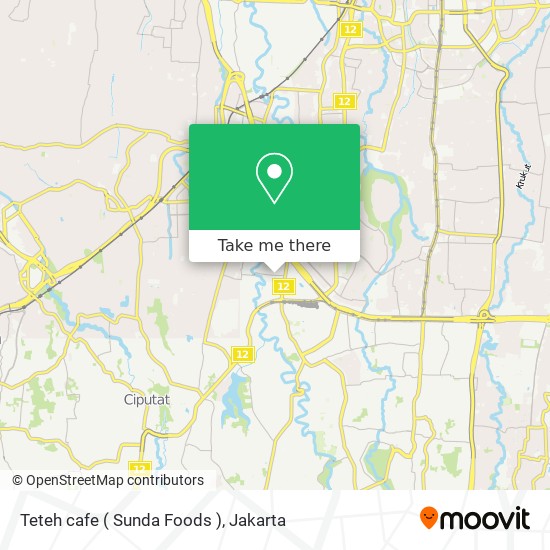 Teteh cafe ( Sunda Foods ) map