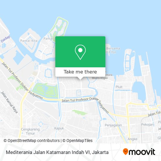 Mediterania Jalan Katamaran Indah VI map