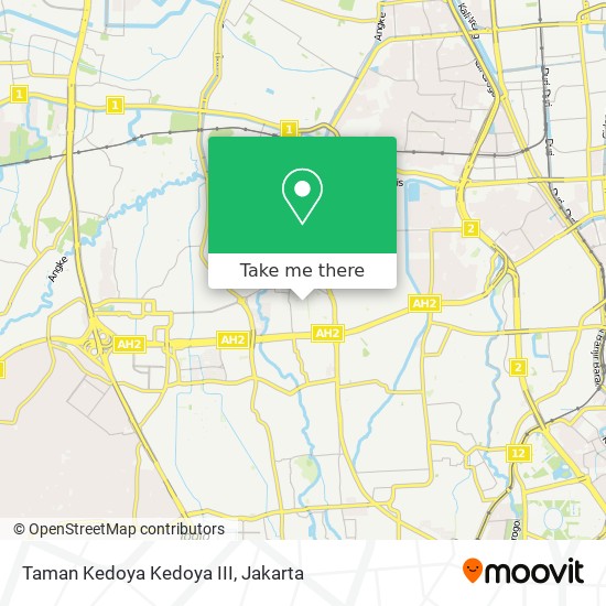 Taman Kedoya Kedoya III map