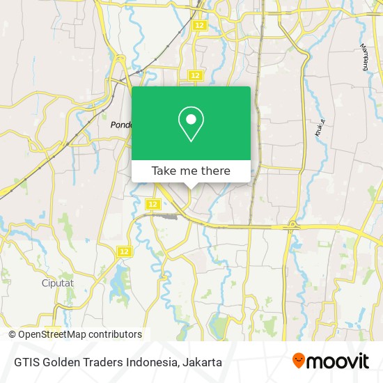 GTIS Golden Traders Indonesia map