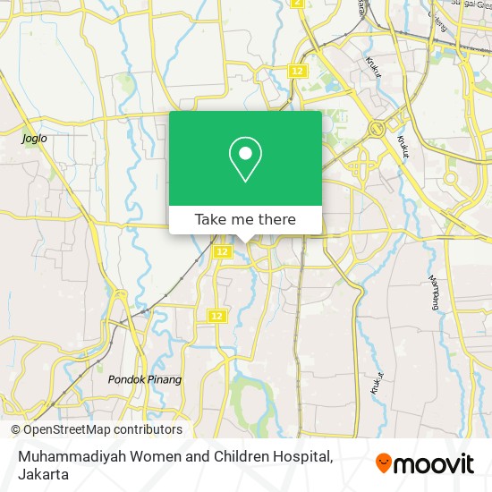 Muhammadiyah Women and Children Hospital map