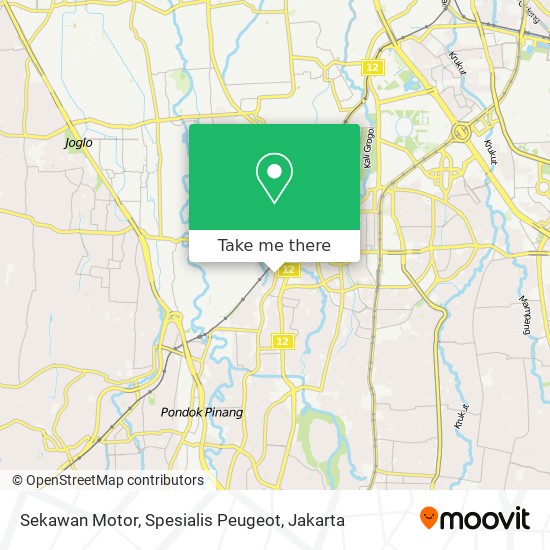 Sekawan Motor, Spesialis Peugeot map