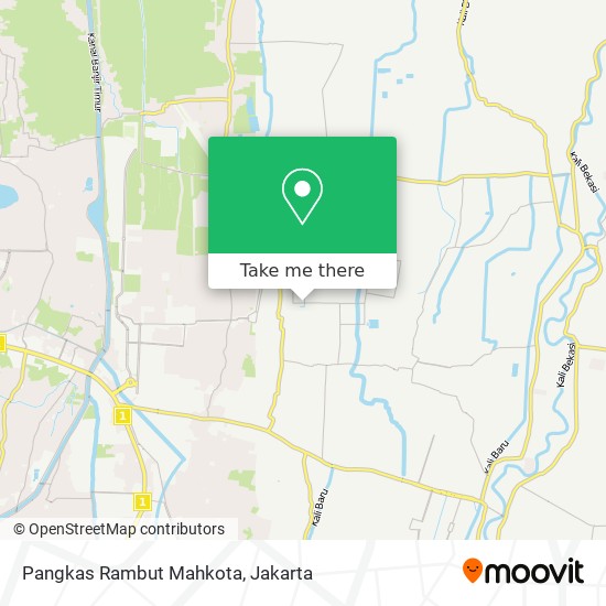 Pangkas Rambut Mahkota map