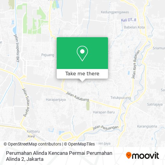 Perumahan Alinda Kencana Permai Perumahan Alinda 2 map