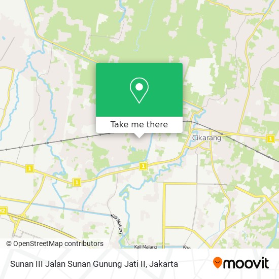 Sunan III Jalan Sunan Gunung Jati II map