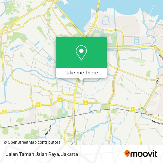 Jalan Taman Jalan Raya map