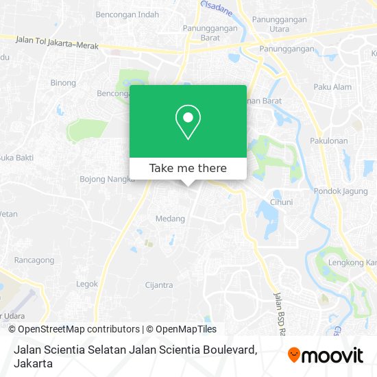 Jalan Scientia Selatan Jalan Scientia Boulevard map