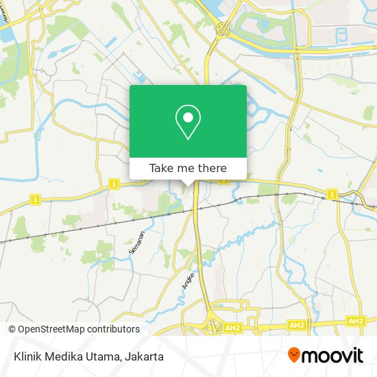 Klinik Medika Utama map