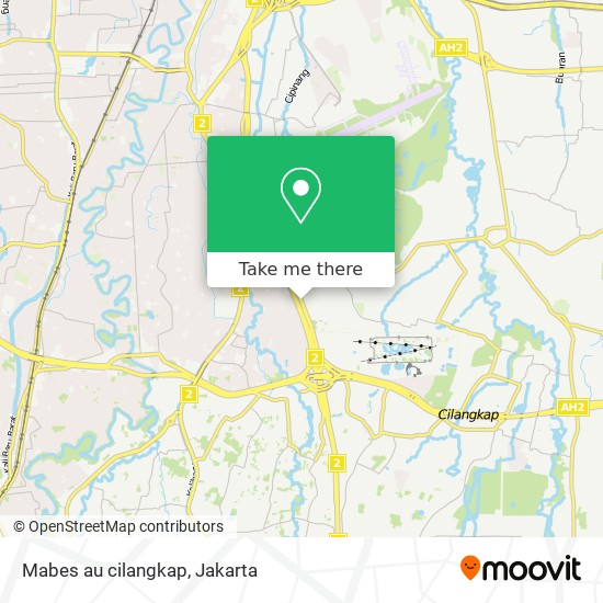 Mabes au cilangkap map