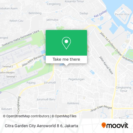 Citra Garden City Aeroworld 8 6 map