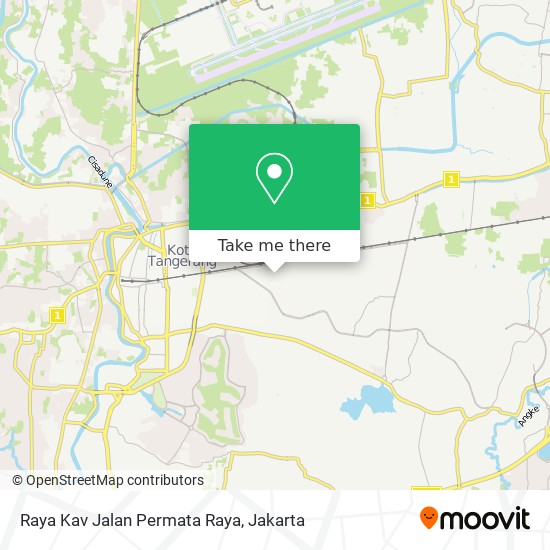 Raya Kav Jalan Permata Raya map